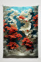 Peaceful Sea Gamer Room Wall Covering – Anime & Fantasy Design, Setup Decor, Large Size