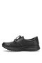 Elit Asmrt041-K Women's Genuine Leather Casual Shoes Black - 4