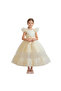 - Long Party Dress "Belle" Cream Colour