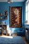 Eiffel Tower Wall Covering – Large Size Tapestry Wall Rug Sq, Game Anime Movie Room Decor - 3