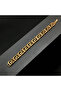 Gold-Tone Greek Key Cuff Bracelet - Wide Geometric Meander Pattern Bangle - 6