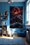 Akatsuki Naruto Themed Wall Cloth – Large Size Tapestry Wall Decor, Game Anime Movie Room Decor - 3