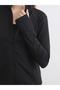 Koor Sport Mock Neck Women's Zippered Sweatshirt with Snap-On Fingers - 3