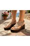 Luxury Padded Sole with Orthopedic Double Straps and Asymmetrical Cutting Detail Sandals - 7