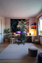 Warrior Ancient Wolf Wall Covering – Large Size Tapestry Wall Rug Sq, Game Anime Movie Room Decor - 3