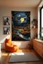 Dream Town Wall Covering – Large Size Tapestry Wall Rug Sq, Game Anime Movie Room Decor - 4