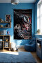 Spider-Man Venom Anime Wall Cloth – Large Size Tapestry Room Decor High-Definition Printing - 3