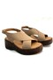 Luxury Padded Sole with Orthopedic Double Straps and Asymmetrical Cutting Detail Sandals - 2