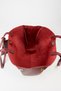 Women's Floral Claret Red Card Holder Gift Set with Snap Edge and Snap Closure Handbag and Shoulder Bag - 6