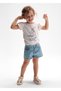 Girl's Jean Shorts Blue - 00236 - 3