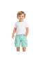 Boy's Mint Green Cargo Pocket Detail Canvas Shorts