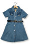 Girls' Belt Pack Denim Jeans Outfit - 3
