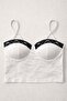 Sweet Lace Cropped Bustier Body Lace Detail - 2