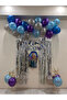 Frozen Elsa Anna Birthday Party Supplies Set – Balloon, Banner, Tablecloth - 2