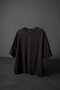 Men's Brown Boxy Fit Basic Tshirt - 5