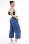 Women's Oversized Trend Wide Leg Jeans (Denim) Shorts - the Trend of the Summer - 3