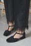 Retro Women's Mary Janes Vintage Black Patent Leather Short Block with Square Toe Helmets Heeled Shoes - 4