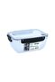 Dunya Plastik 2300 ml Rectangular Plastic Food Container - 2