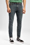 Jack men's slim fit high waist skinny jeans blue - 2
