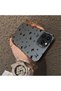 iPhone 11 Pro Max Compatible Hard Acrylic Back Silicone Edge Lens Protection Butterfly Case - 4