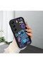 Tecno Camon 40(Cm5) Compatible Camera Protected Black Silicone Protection Case Stylish Printed