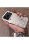 iPhone 17 Pro Max Compatible Hard Acrylic Back Silicone Edge Lens Protection Butterfly Case - 3