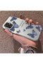 Samsung Galaxy A07 4g Compatible Hard Acrylic Back Silicone Edge Lens Protection Butterfly Case - 3