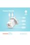 Ultra-Quick 20W Wall Charger with USB-C & USB-A Ports, 1M Type-C Cable, Fast Charging Ad - 7