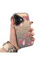 iPhone 17 Compatible Hard Acrylic Back Silicone Edge Lens Protection Butterfly Case