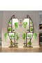 Multi-Layer Wrought Iron Plant Stand with Wheels for Living Room & Balcony - 2