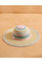 Girls Beige Embellished Hat - 3