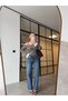 Medium Waist Wide Leg Snow Wash Alessa Jean - 2