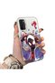 Oppo A55 4g Compatible Spiderman Double Case Acrylic Back Silicone Edge Protection