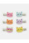 Girls Assorted Embellished Hair Clip Set (Pack of 6)