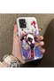 Samsung Galaxy A07 4g Compatible Spiderman Couple Case Acrylic Back Silicone Edge Protection - 2