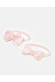 Girls Pink Elastic Scrunchy Set (Pack of 2) - 2