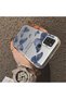 Samsung Galaxy A21S Compatible Hard Acrylic Back Silicone Edge Lens Protection Butterfly Case - 4