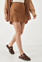 Delavana Brown Women's Suede Buckle-Studded Daily Comfortable Stylish Sabo Slippers - 7