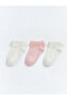 Esvab • Modern & Distinctive Tulle Pack Ruffled Baby Girl Booties Socks 3-Piece Set - 5