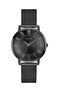 Mens Black Analog Watch