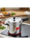 Popular Plus Svachh Virgin Aluminium Spillage Control Outer Lid Pressure Cooker | 12 Ltr - 3