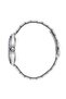 Silver Case Men's Wristwatch |   40mm Steel Case, Silver Steel Band, Blue Dial - 8