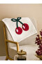 Esvab • Modern & Distinctive Cherry Embroidery Cushion Cover 45X45 cm - 3