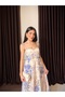 Women's Pastel Floral Print Strap Dress - 3