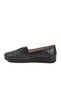 Black Gel Sole Anatomical Women's Casual Shoes - 2