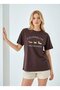 Women's Crew Neck Embroidery Detail Loose Combed Cotton Blouse 26011 - 2
