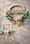 Door Decoration & Doorbell Frame Set of Two