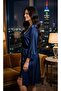 "Elegance of the Night: Radiant Satin Touch" - 3