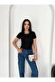 Women's Basic Buttoned Ribbed Knit Cropped - 3