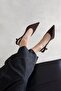 Molly Women's Heeled Fabric Shoes Brown - 2